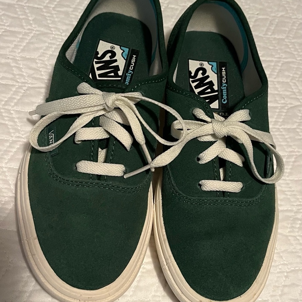 Green Canvas VANS Sneakers